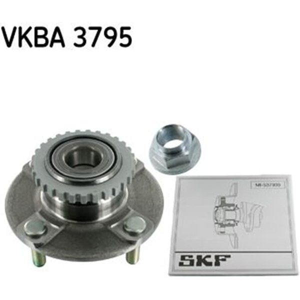 SKF Radlager Hinten Hyundai Coupe Lantra VKBA3795-image