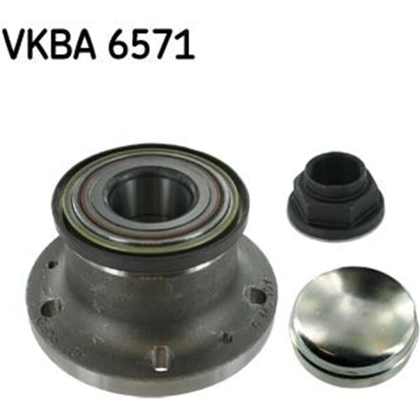 SKF Radlager Hinten Citroen Fiat Opel Peugeot VKBA6571-image