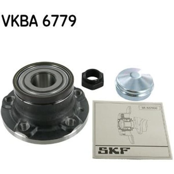 SKF Radlager Hinten Fiat Doblo Opel Combo-image