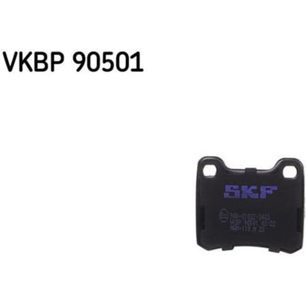 SKF BremsbeläGe Hinten Mercedes 124 190 C-Klasse E-Klasse S-Klasse-image