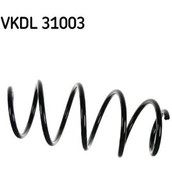 SKF Feder Vorne Audi A3 Skoda Octavia VW Beetle Golf 5 6 Jetta-image