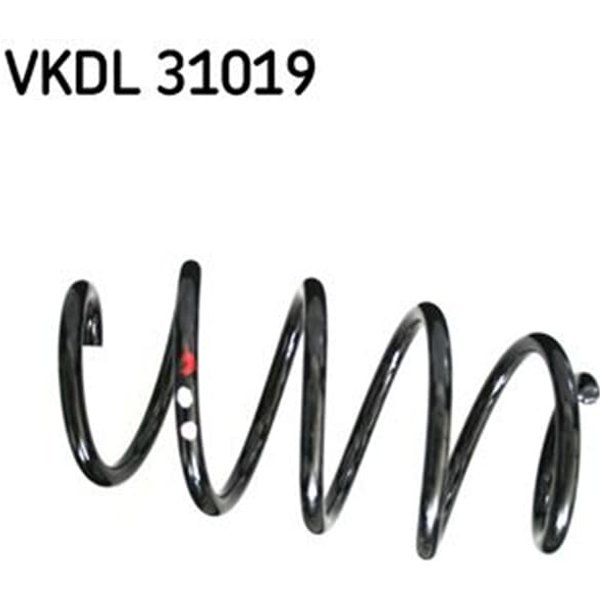 Skf Feder Vorne Audi A3 Seat Leon Skoda Octavia Vw Golf Scirocco-image