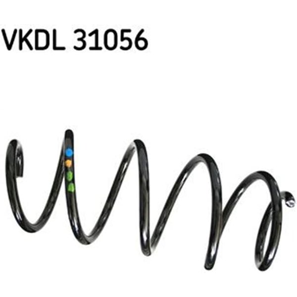 Skf Feder Vorne Audi A3 Skoda Octavia Vw Golf Jetta VKDL31056-image