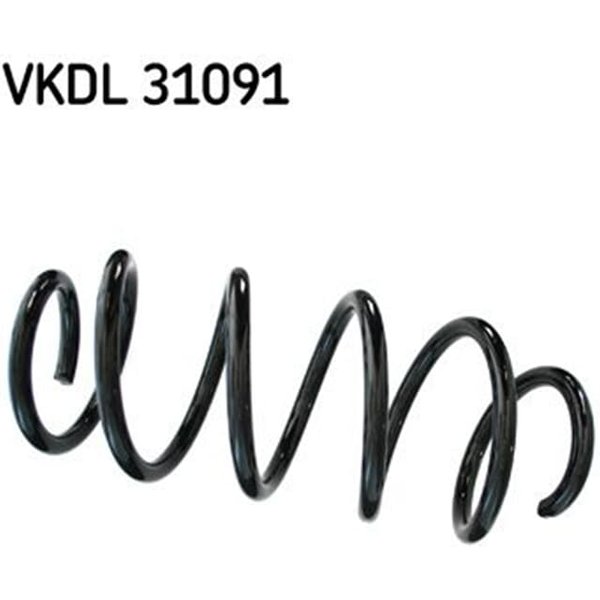 Skf Feder Vorne Vw Passat B6 B7 VKDL31091-image