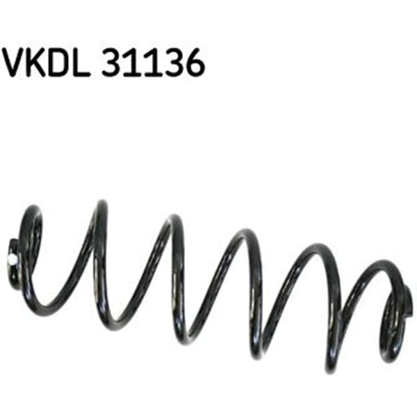 SKF Feder Hinten Audi A4 B8 VKDL31136-image