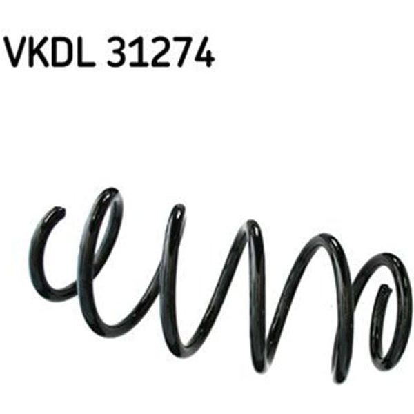 SKF Feder Vorne VW Passat B6 B7 VKDL31274-image