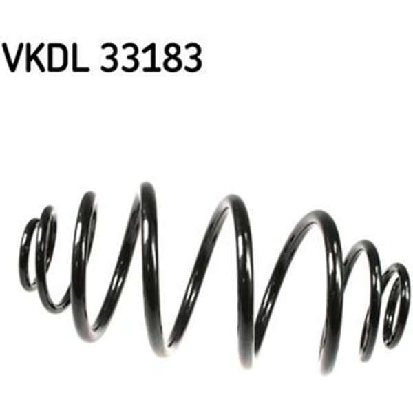 Skf Feder Hinten LäNge 317 Mm Opel Astra G-image