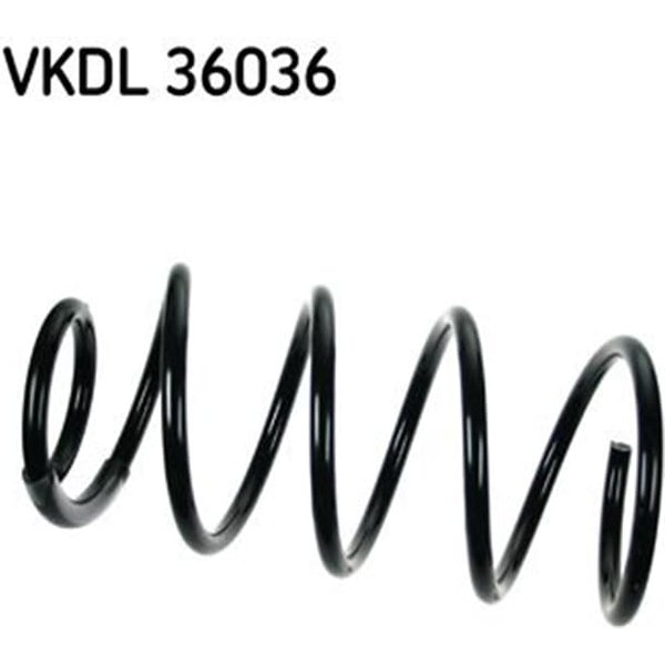 Skf Feder Hinten Volvo Xc60 2,4 VKDL36036-image