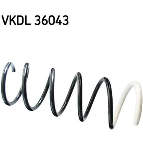 Skf Feder Vorne Dacia Duster VKDL36043-image