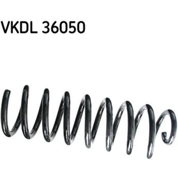 SKF Feder Hinten Dacia Sandero Renault Sandero/Stepway-image