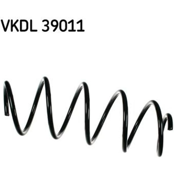 SKF Feder Vorne Mercedes A-Klasse W169 B-Klasse W245 VKDL39011-image