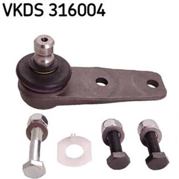 SKF Traggelenk Nissan Kubistar Renault Clio Kangoo Megane Twingo-image