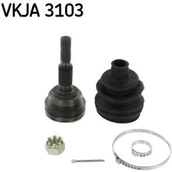 SKF Antriebswellengelenk AußEn Opel Astra G Zafira A VKJA3103-image
