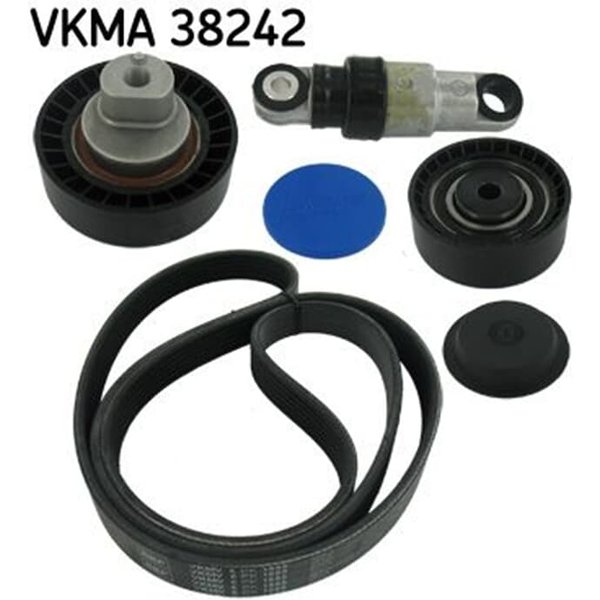 SKF Keilrippenriemensatz BMW 3Er 5Er 7Er Z3 2,8 VKMA38242-image
