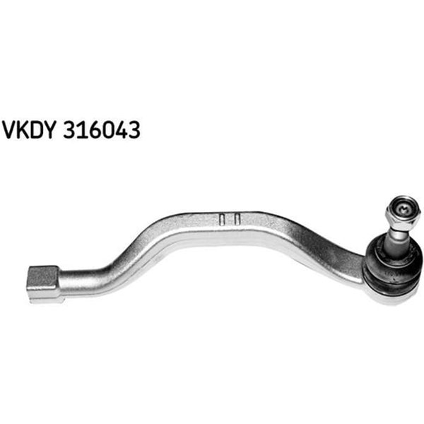 SKF Spurstangenkopf Vorne Rechts Renault Laguna 3-image