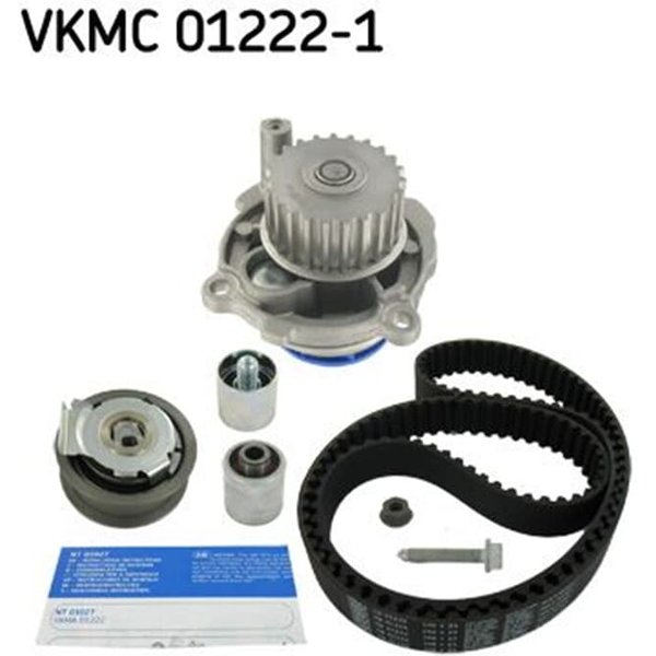 SKF Zahnriemensatz + Wasserpumpe Audi Seat Skoda VW VKMC01222-1 2,0-image