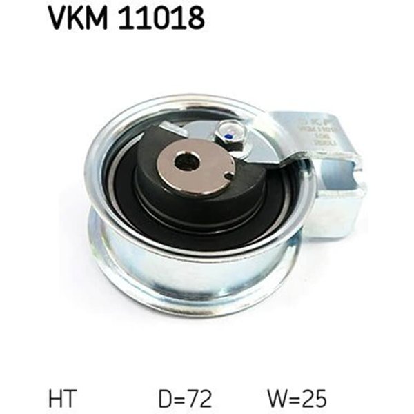 SKF Spannrolle Audi A3 A4 A6 Seat Exeo Skoda Superb VW Passat-image