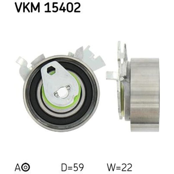 SKF Spannrolle Opel Astra Calibra Frontera Kadett Omega Vectra-image