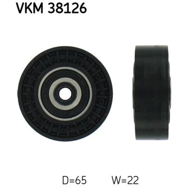 SKF Spannrolle Mercedes A-Klasse Vaneo 1,7-image