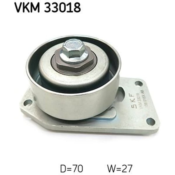 SKF Umlenkrolle FüR Keilrippenriemen Citroen Berlingo Xsara Peugeot 206 206+ Partner-image