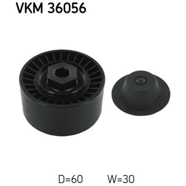 SKF Spannrolle Renault Clio Modus Twingo Wind-image