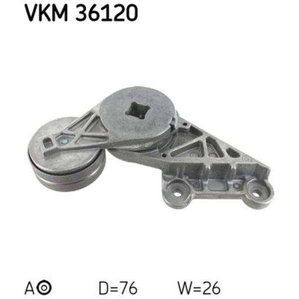 SKF Spannrolle Renault Laguna Safrane Volvo 850 960 C70 S70 V70-image