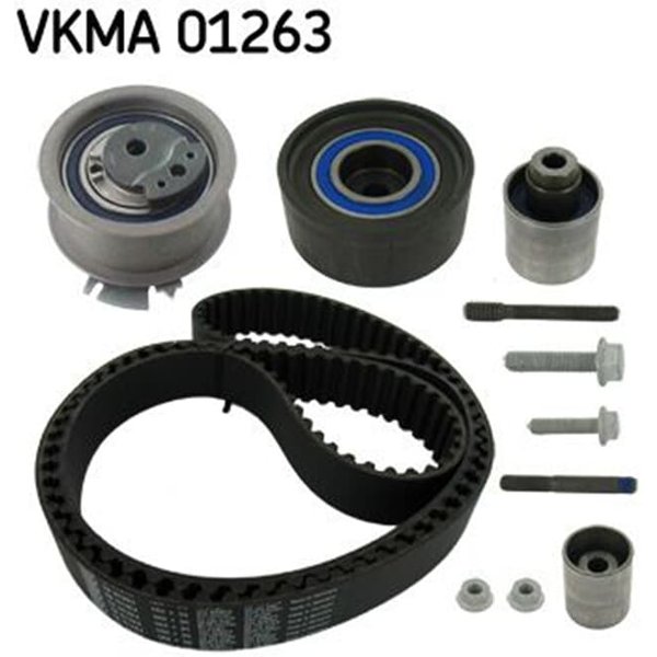 SKF Zahnriemensatz Audi Seat Skoda VW VKMA01263 2,0-image