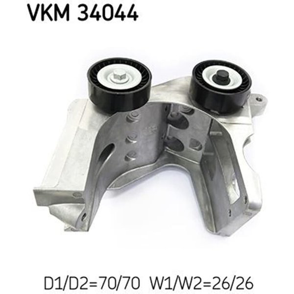 SKF Spannrolle Ford Fiesta Ka Street-image