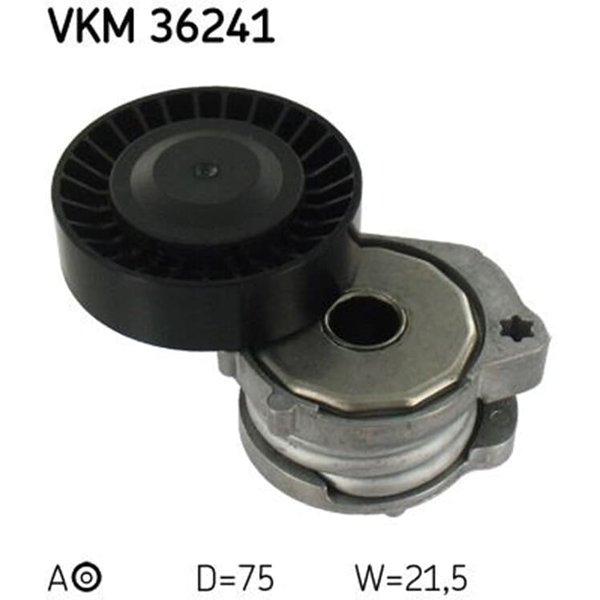SKF Spannrolle Ford Mondeo S-Max Volvo S60 S80 V60 V70 Xc60 Xc70-image