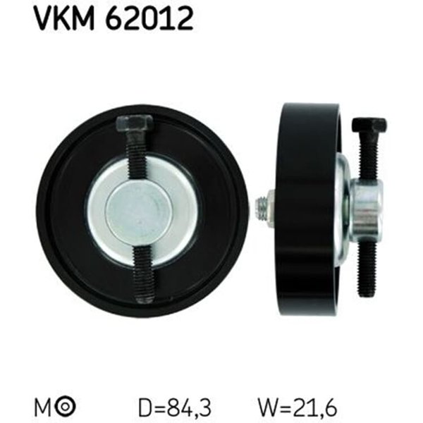 SKF Riemenspanner FüR Keilrippenriemen Nissan Micra K12-image