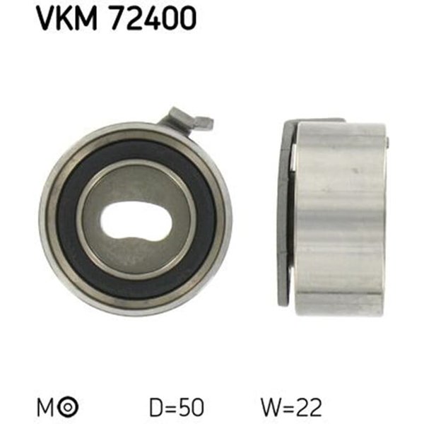 SKF Spannrolle Nissan Micra K12-image