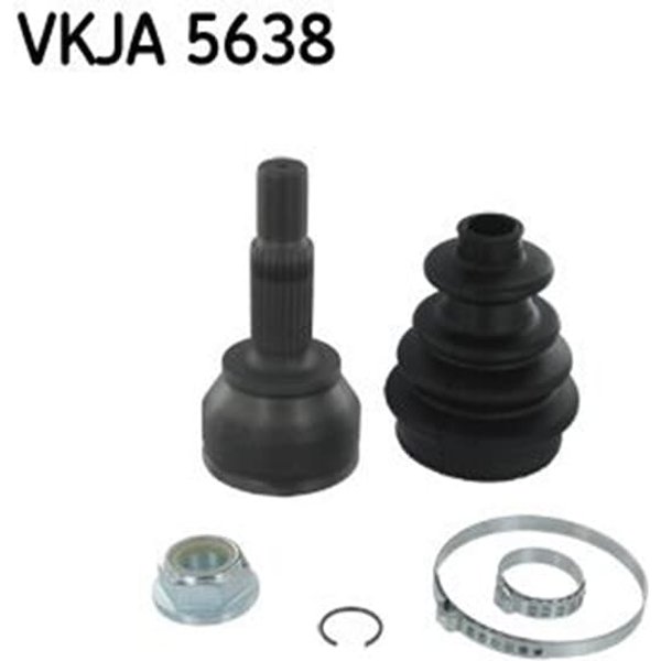 Skf Antriebswellengelenk AußEn Ford Fiesta Fusion 1,4-image