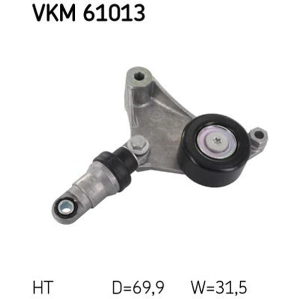 SKF Spannrolle Toyota Avensis Camry Previa Rav-image