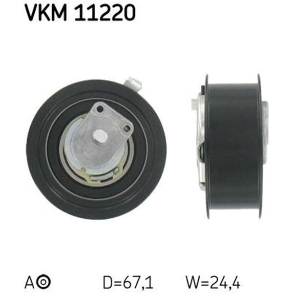 SKF Spannrolle Audi A3 A4 VW Golf Touran 2,0-image
