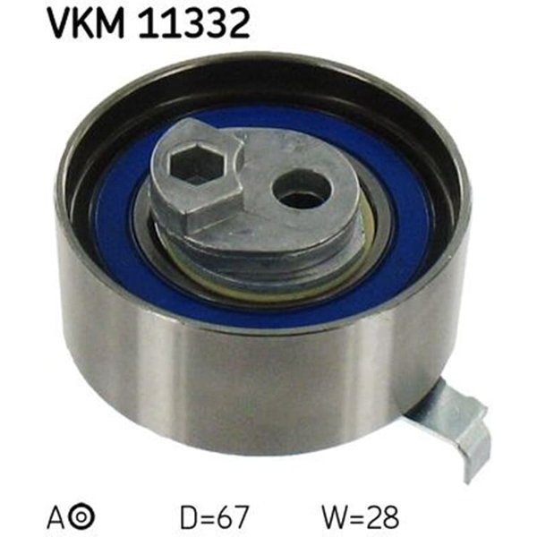 SKF Spannrolle Audi A4 A5 A6 A8 Q5 Q7 VW Phaeton Touareg-image