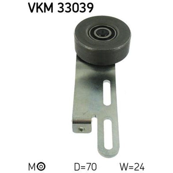 SKF Umlenkrolle FüR Keilrippenriemen Citroen Ax Saxo Xsara Nissan Micra Peugeot 106 1,5-image