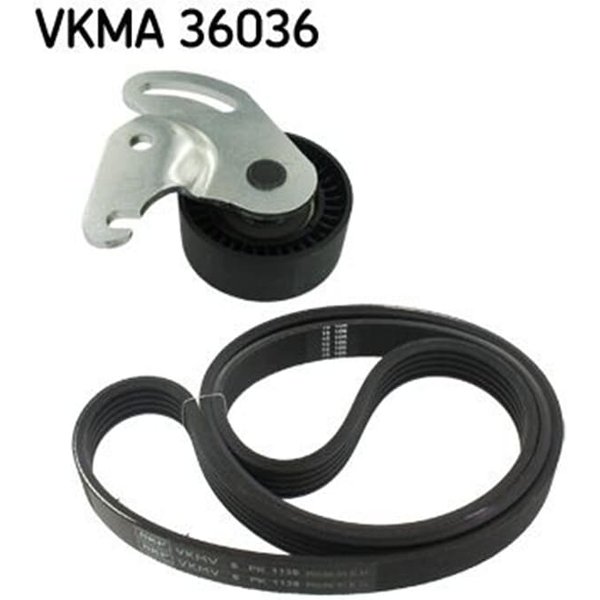 Skf Keilrippenriemensatz Dacia Renault VKMA36036-image