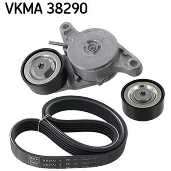 SKF Keilrippenriemensatz Mini R55 R56 R57 R60 R61-image