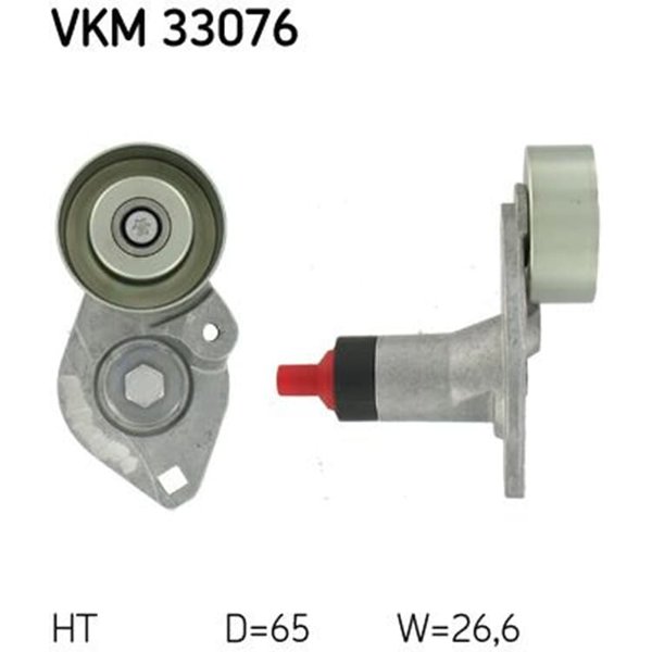 SKF Spannrolle Citroen Fiat Lancia Peugeot Renault-image