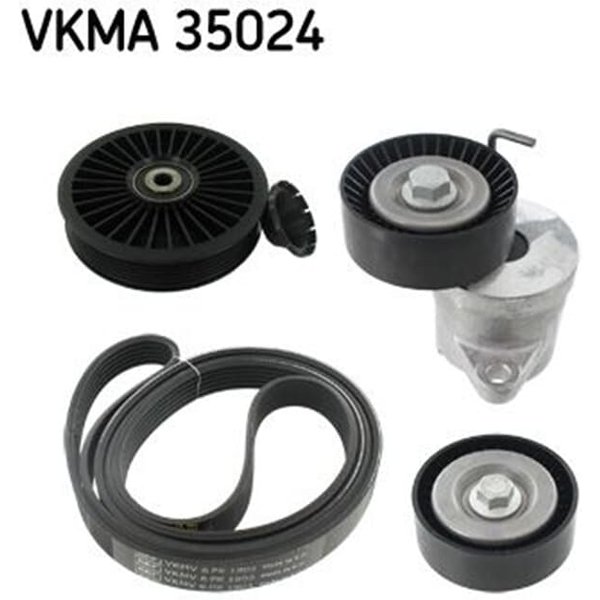 Skf Keilrippenriemensatz Opel Astra Insignia 2,0-image