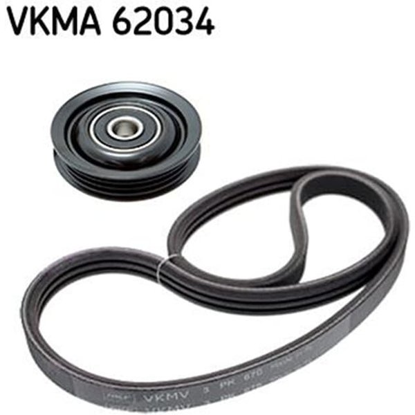Skf Keilrippenriemensatz Nissan Micra Note-image