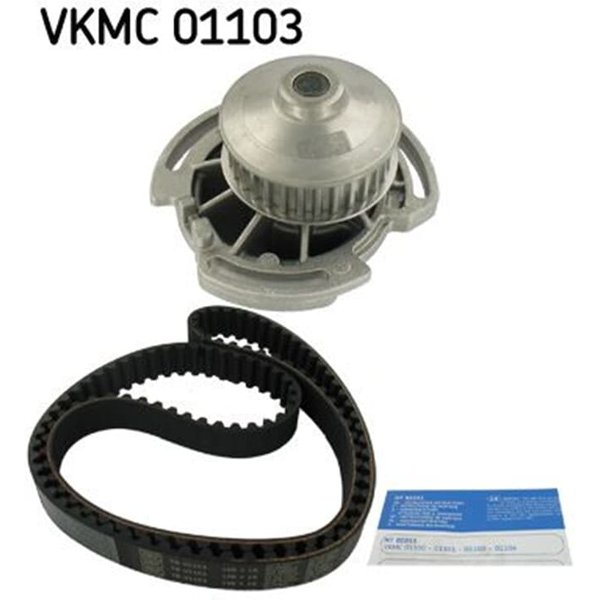 SKF Zahnriemensatz + Wasserpumpe Seat Cordoba Ibiza VW Golf Jetta Polo Vento-image