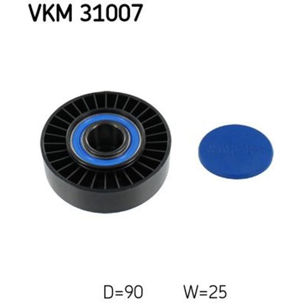 SKF Umlenkrolle FüR Keilrippenriemen VW Corrado Golf Lt Passat Transporter-image