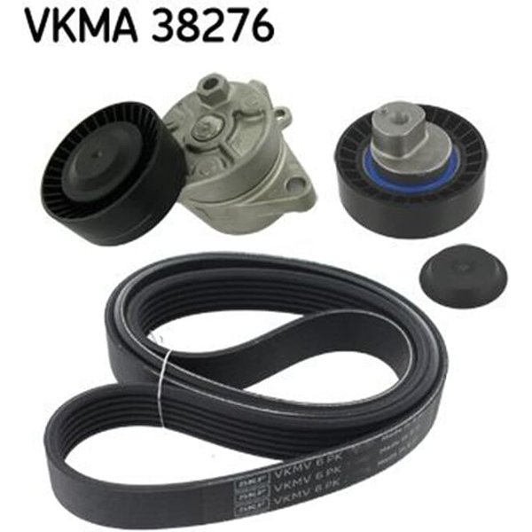 Skf Keilrippenriemensatz Bmw 3Er 5Er 7Er X5 Z3 VKMA38276-image
