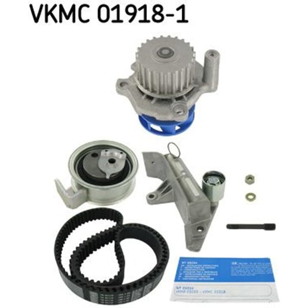 SKF Zahnriemensatz + Wasserpumpe Audi A3 A4 A6 Seat Exeo Skoda Superb VW Passat-image