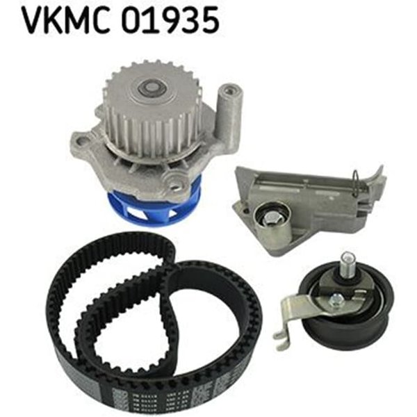 SKF Zahnriemensatz + Wasserpumpe Audi Seat Skoda VW VKMC01935 1,8-image