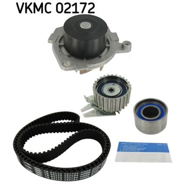 SKF Zahnriemensatz + Wasserpumpe Fiat Bravo Coupe Marea Lancia Kappa Lybra 2,0-image