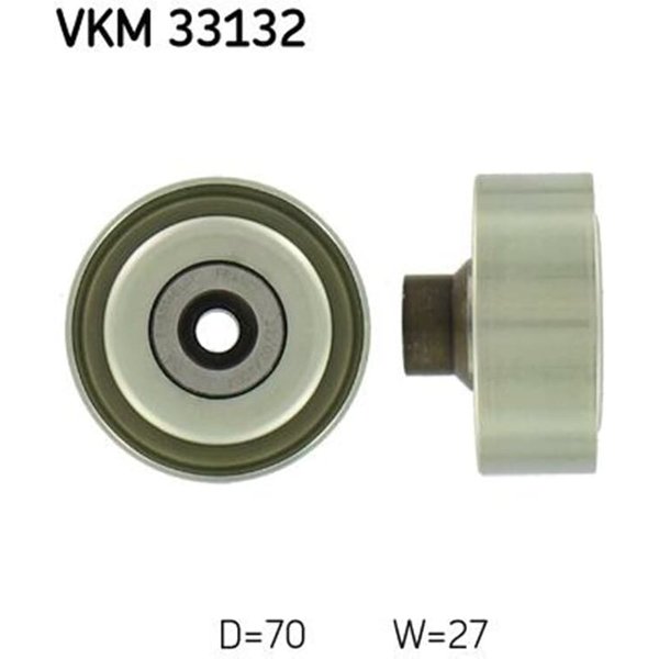 SKF Spannrolle Citroen C2 C3 C4 Peugeot 206 207 207/207+ 307-image