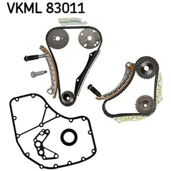 SKF Steuerkettensatz Citroen Fiat Iveco Peugeot 3,0-image