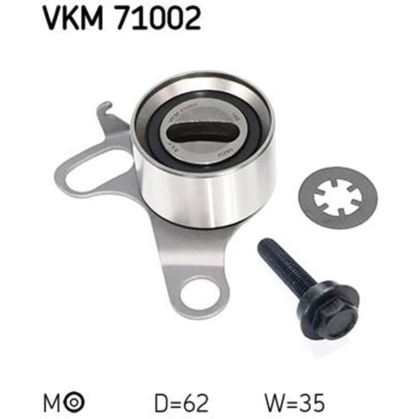SKF Spannrolle Toyota Dyna Hiace Hilux Land VW Taro 2,4-image